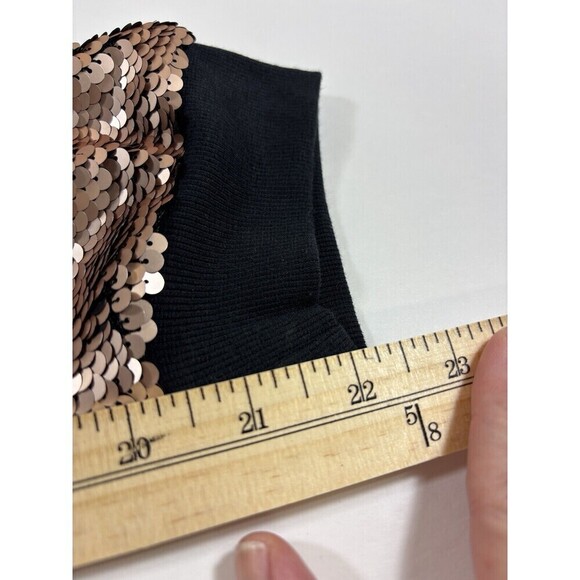 NWT Zumba Glitz + Glam Capri Sweatpants Black Bronze Gold Metallic Spicy Small - Picture 15 of 16